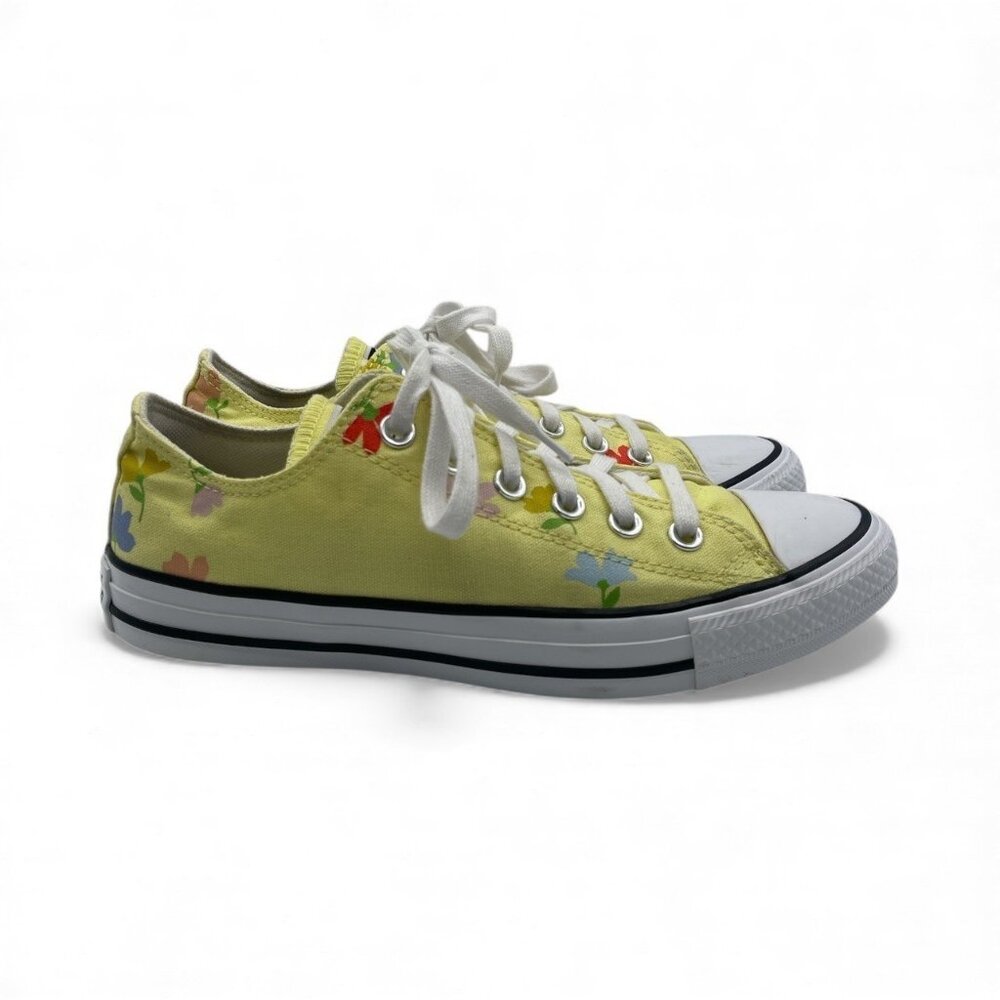 Converse CTAS OX 570918C Garden Party Trainers Lemon, Lemon SZ W8